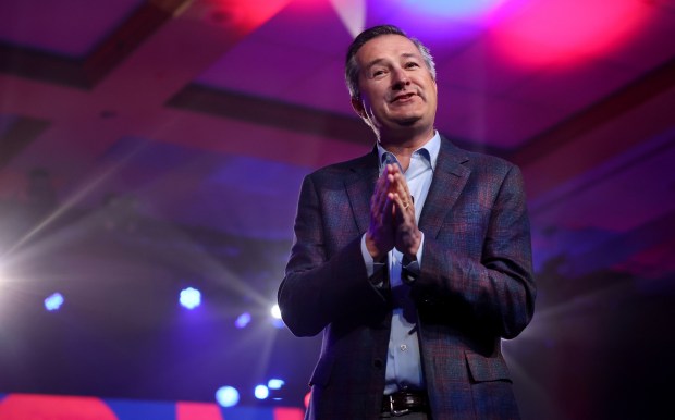 Cubs Chairman Tom Ricketts speaks on stage during the opening ceremony of the Cubs Convention on Jan. 12, 2024, at the Sheraton Grand Chicago Riverwalk.  (Chris Sweda/Chicago Tribune)