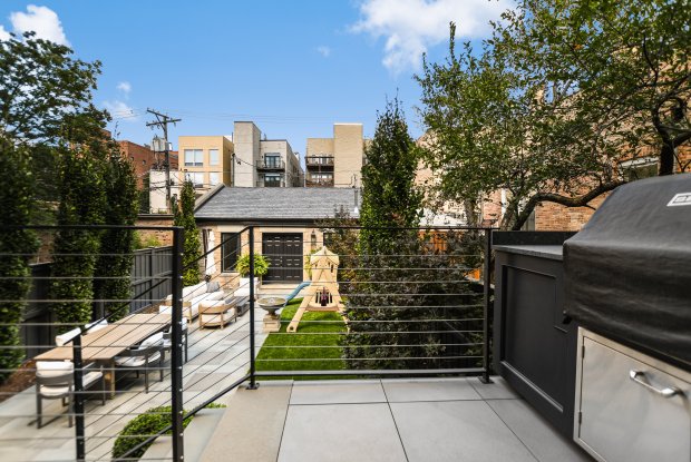 East Lincoln Park 6-bedroom home with backyard, roof deck: $4M- Original Credit: Jennifer Ames