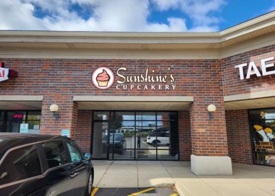 Wendy Medina, co-owner of newly opened Sunshine's Cupcakery in Elgin, said she likes their store location at 1012 S. McLean Blvd. because it's close to home and her children's school. (Sunshine's Cupcakery)