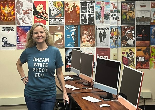 Evanston Township High School Photography and Video Teacher Amy Moore was selected as a finalist for the Cook County co-regional Teacher of the Year by the Illinois State Board of Education.- Original Credit: