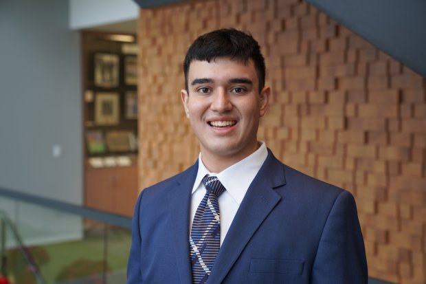 Joseph Rinchiuso (Elmhurst; York Community High School) is an Evans Scholar.- Original Credit: Evans Scholars