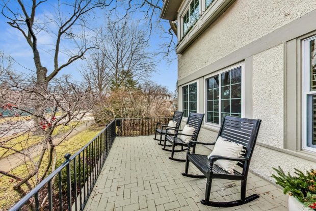 Wilmette 5-bedroom home with front veranda, rear deck: $1.3M- Original Credit: Realvision