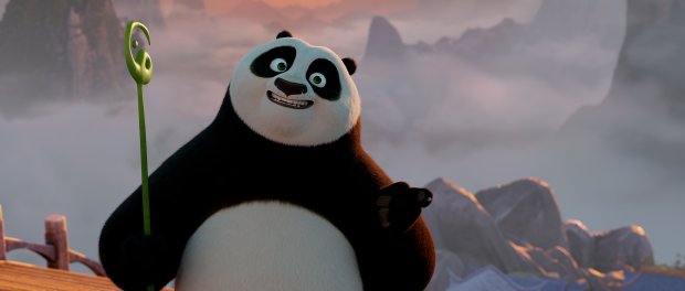 Po (voiced by Jack Black) returns in "Kung Fu Panda 4." (Universal Pictures)