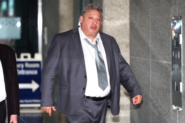 Gene Cassano leaves the Dirksen U.S. Courthouse in Chicago on March 5, 2024. (Terrence Antonio James/Chicago Tribune)