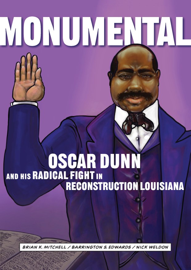 Brian K. Mitchell, Director of Research and Interpretation at the Abraham Lincoln Presidential Library and Museum in Springfield, is the author of the book, "Monumental: Oscar Dunn and his Radical Fight in Reconstruction Louisiana." Mitchell is a descendant of Oscar Dunn, the nation's first elected Black lieutenant governor of Louisiana and in the United States. (Camille Guess-Mitchell)