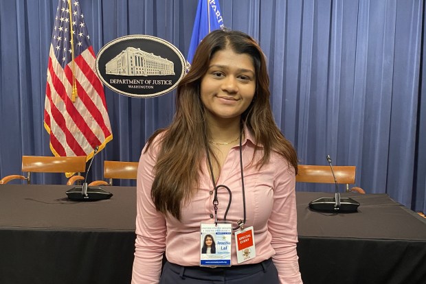 Anouska Lal was one of the Illinois' delegates for the 62nd Annual United States Senate Youth Program. (Anoushka Lal)