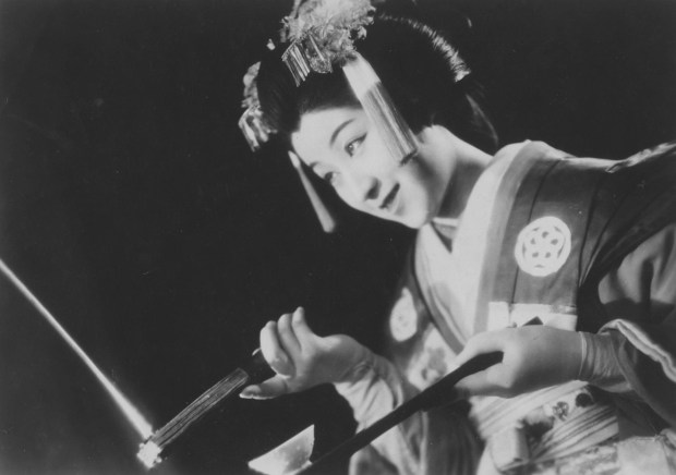 Takako Irie stars in the 1933 Japanese silent film "The Water Magician," part of the "Art of the Benshi" U.S. tour coming to Chicago April 16-17. (National Film Archive of Japan)