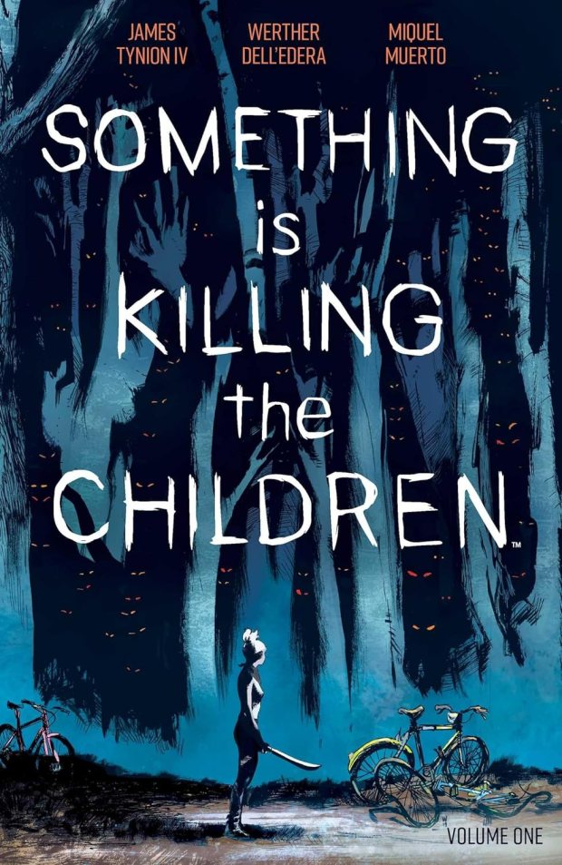 Something is Killing the Children by James Tynion IV is an ongoing comic book about a mysterious stranger named Erica Slaughter tasked with traveling to towns where its children are vanishing. (Courtesy: Boom! Studios)