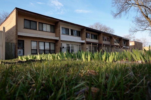 Eight nurses were murdered by Richard Speck in 1966 in a townhome in the 2300 block of East 100th Street, March 29, 2024. (Antonio Perez/Chicago Tribune)
