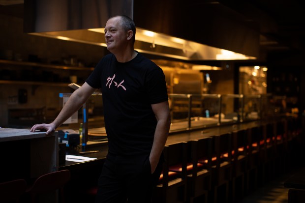 Chef Paul Virant at Gaijin, in Chicago, on Nov. 5, 2019. (E. Jason Wambsgans/Chicago Tribune)