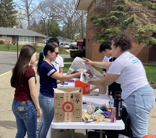 Members of the Waukegan High School Environmental Club will be distributing pre-ordered trees April 20 during Earth Week. (Steve Sadin/Lake County News-Sun)