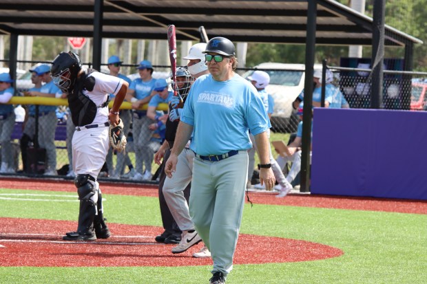 Elgin Community College baseball coach Bill Angelo recently won his 800th game. (Photo provided by ECC)