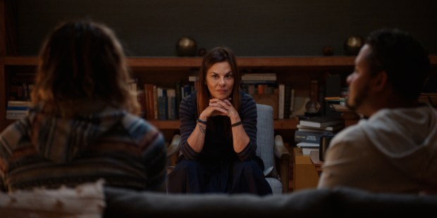 Dr. Orna Guralnik is the therapist, as seen in Season 4 of "Couples Therapy." (Paramount+ with Showtime)