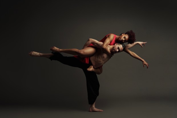 Emani Drake and Elijah Richardson for Dance for Life. (Todd Rosenberg Photography)