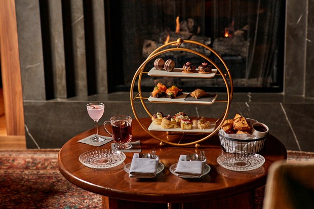 Mother's Day tea at Bar Pendry. (Matt Haas)