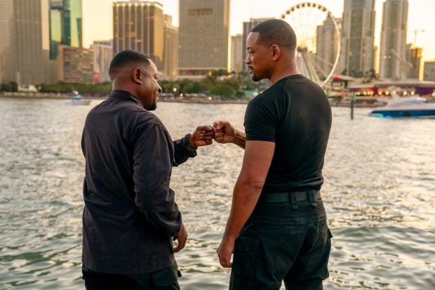 Martin Lawrence and Will Smith, now well into their bad-man years, go for Round Four with "Bad Boys: Ride or Die." (Sony/Frank Masi)