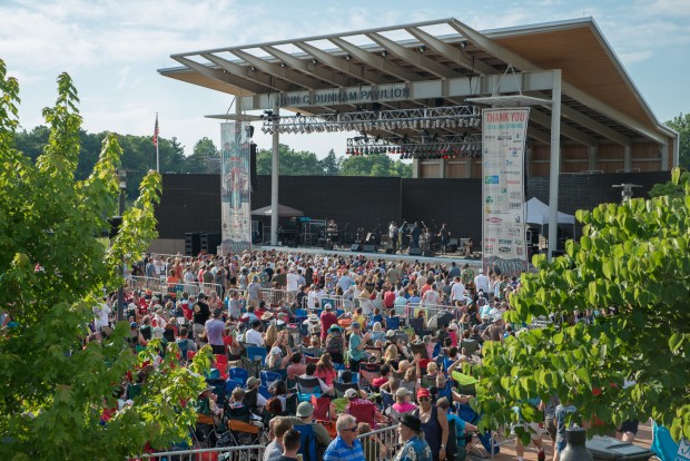 Blues on the Fox, an annual celebration of blues music, returns June 14-15 to RiverEdge Park in Aurora. (Thomas J. King)