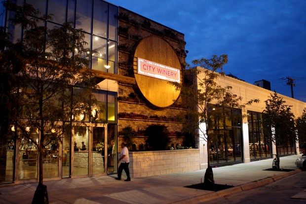 The exterior of City Winery, 1200 W. Randolph Street, in 2012. (Chris Sweda/ Chicago Tribune)