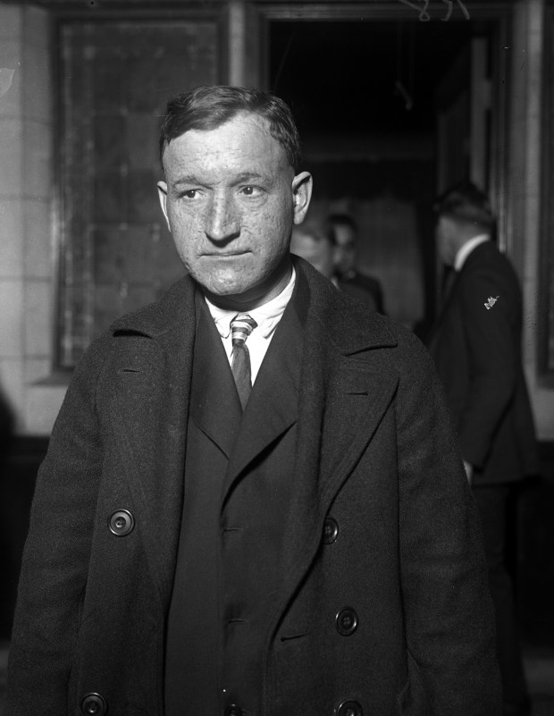 Tony Minke, the worker who found the body of Bobby Franks in May 1924. (Chicago Tribune historical photo)