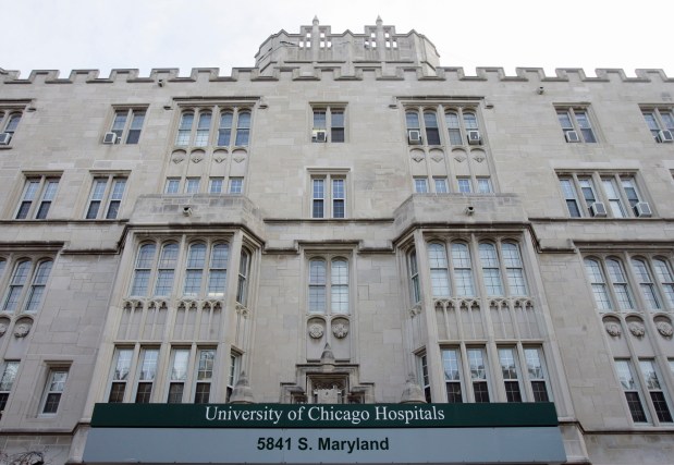 The University of Chicago Medical Center on the city's South Side is seen Friday, Nov. 16, 2007. (Charles Rex Arbogast/AP)