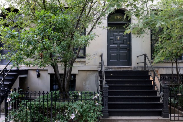 In the mid-1920s, Henry Gerber lived at 1710 N. Crilly Court in Chicago, which is on the National Historic Register, as seen here on June 6, 2024. Gerber founded the Society for Human Rights, the first gay rights organization in the country. (Antonio Perez/Chicago Tribune)