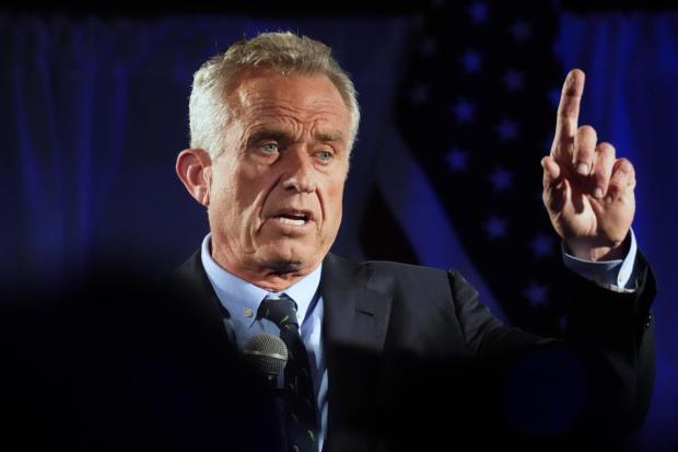 Independent presidential candidate Robert F. Kennedy Jr. speaks during a campaign event, Tuesday, Nov. 14, 2023, in Columbia, S.C. (AP Photo/Meg Kinnard)