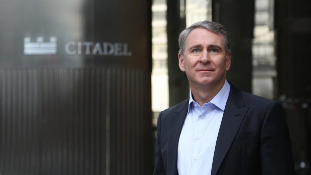 Ken Griffin, the founder and CEO of Citadel, is seen in 2014. (E. Jason Wambsgans/Chicago Tribune)