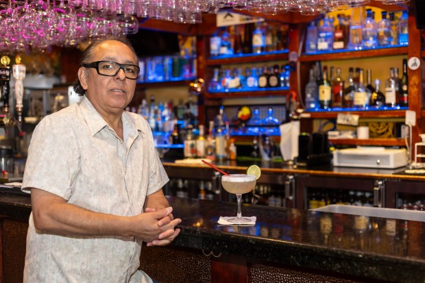 Alex Cabrera, owner of Lalo's restaurant, on June 21, 2024, in Chicago. (Vincent D. Johnson/for the Chicago Tribune)