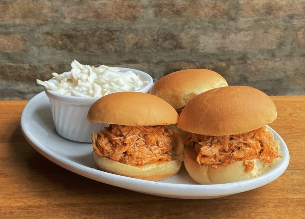 Mac's Wood Grilled offers buffalo chicken sliders for July 4. (Terri Mooney/Mac's Wood Grilled)