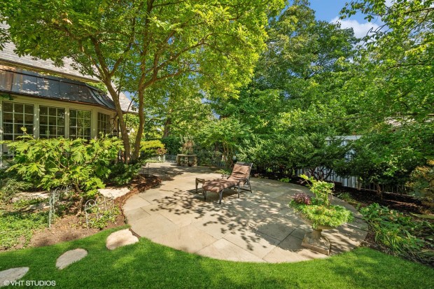 Wilmette 6-bedroom home with bluestone patio, 2 Juliet balconies: $2.2M (Melanie Wegner / VHT Studios)