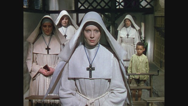 Deborah Kerr (front) in Michael Powell and Emeric Pressburger's 1947 drama "Black Narcissus," one of the films celebrated in the documentary "Made in England." (Cohen Media Group)