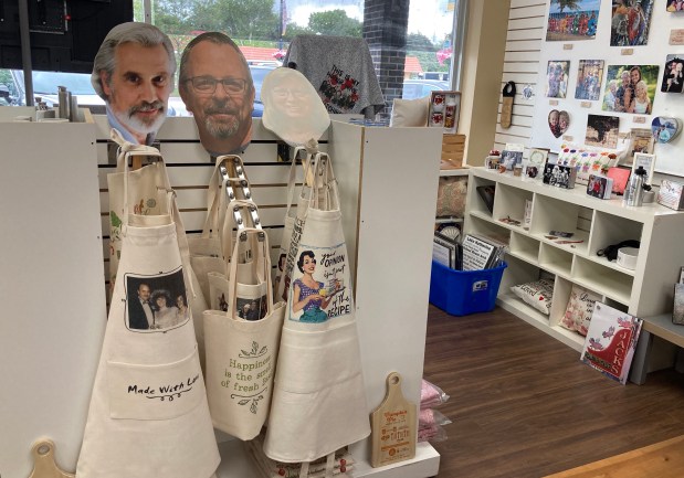 Personalized aprons and custom photo fans are among the products sold these days at Quality Plus in Palos Heights, which opened 42 years ago as a film processing store. (Melinda Moore/Daily Southtown)