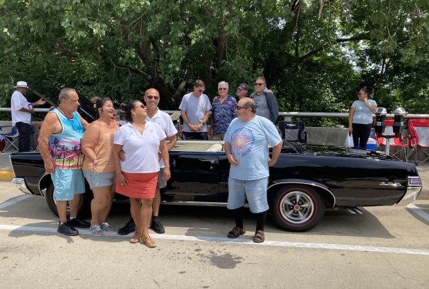 Three families drove their vintage cars from Florida to participate in Scoop Waukegan. (Steve Sadin/For the Lake County News-Sun)