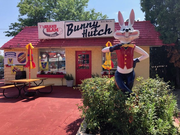 Bunny Hutch hot dog stand, a related business to Novelty Golf mini-golf, both iconic Lincolnwood institutions, are celebrating 75 years in business. Bunny Hutch has expanded its menu and is open year-round.