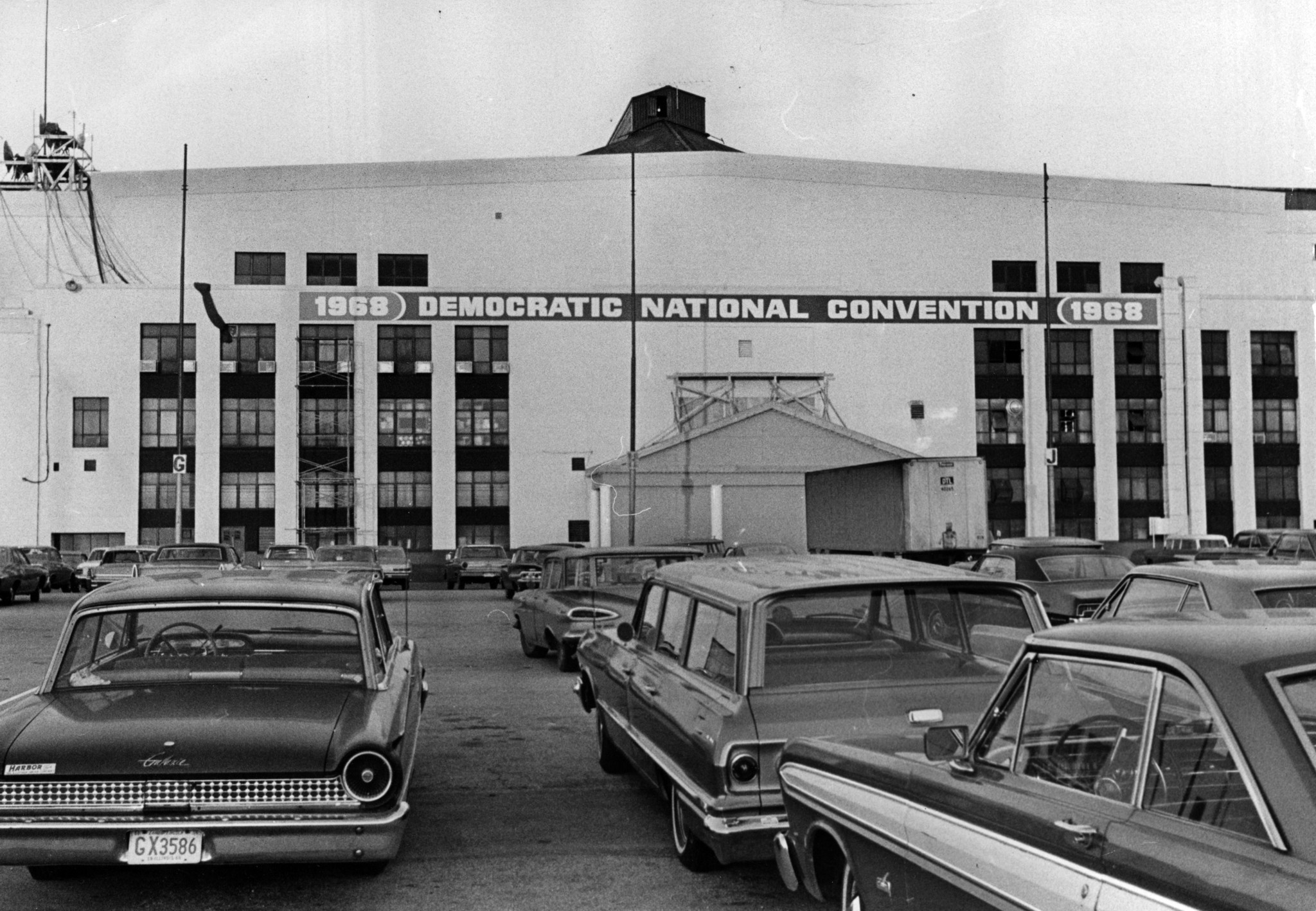 A big welcome sign will greet delegates to the 1968...