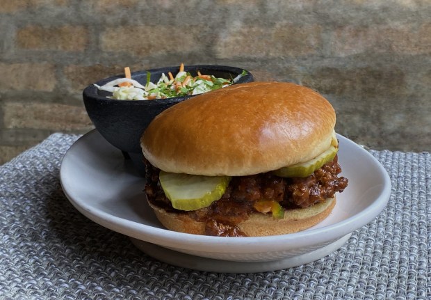 Mac's Wood Grilled sloppy joe. (Terri Mooney/Mac's Wood Grilled)