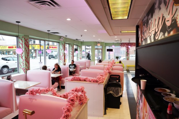 The interior of the diner Stussy's, 3500 S. Halsted Street in Chicago, is seen on Thursday, Aug. 15, 2024. (Terrence Antonio James/Chicago Tribune)