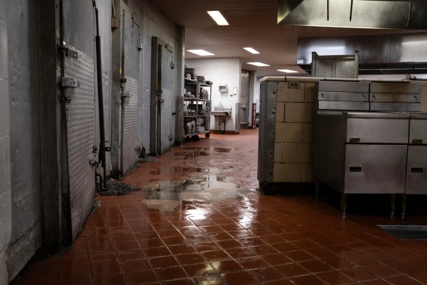 Kitchen at Stateville Correctional Center on Friday, June 22, 2024. (E. Jason Wambsgans/Chicago Tribune)