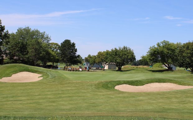 The new Marie Todd Practice Facility at the Naperbrook Golf Course in Naperville will be dedicated Sept. 18. It's named after a longtime Naperville Park Board member who served from 2005 to 2023. (Naperville Park District)