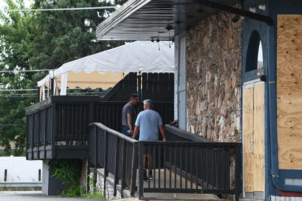 Sneakers Sports Bar in Franklin Park at 9721 W. Grand Ave. on Aug. 5, 2024. (Karie Angell Luc/Pioneer Press)