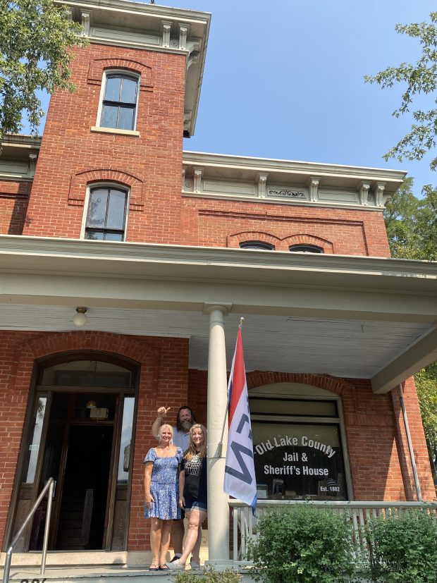 The Old Sheriff's House and Jail in Crown Point reopened for tours on Saturday. It's waiting for a decision from the state on whether it can be granted a variance to forgo certain repairs. (Anna Ortiz/Post-Tribune)