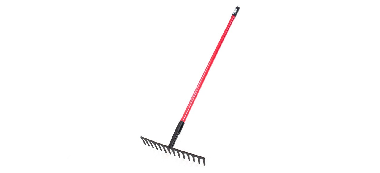 Bully Tools’ Level Head Rake with Fiberglass Handle