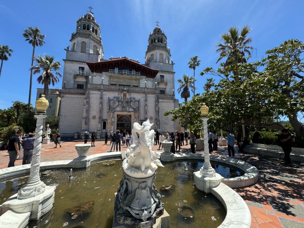 The absurdly lavish Hearst Castle in San Simeon reopened for public tours in 2022. (Lori Rackl)