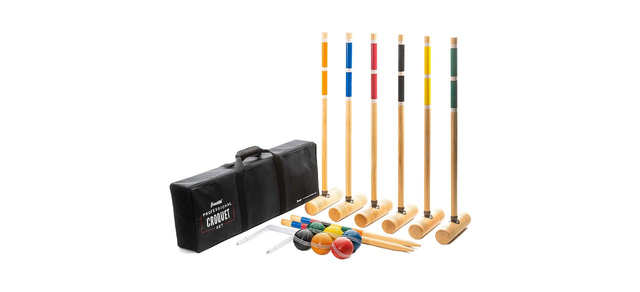 Franklin Sports 6-Player Professional Croquet Set