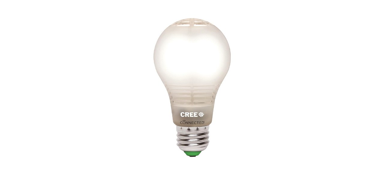 Cree Lighting Connected LED Smart Bulb on white background