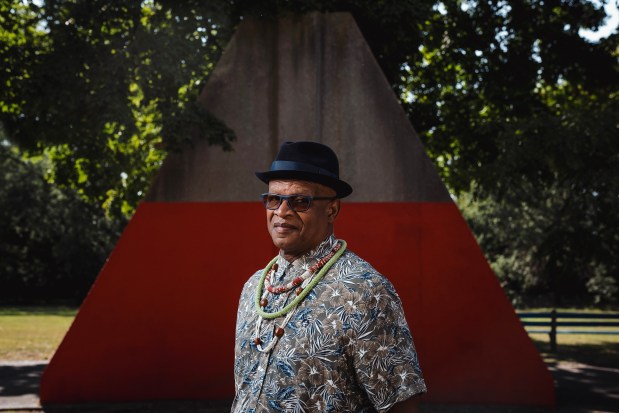 Ernest Dawkins, saxophonist and the founder/director of the annual Englewood Jazz Festival at Hamilton Park, which turns 25 this year. (E. Jason Wambsgans/Chicago Tribune)