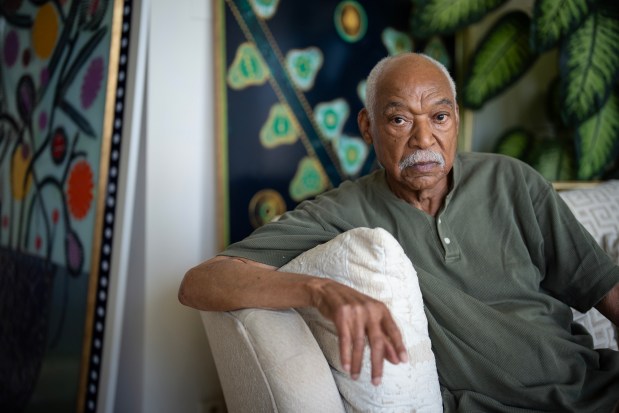 Gene Hunt, seen at home Sept. 17, 2024, and his sons have been fighting to bring home his daughter, Dawn Michelle, who has been detained in China for the last decade. The family says she's the victim of an elaborate drug trafficking scheme. (E. Jason Wambsgans/Chicago Tribune)