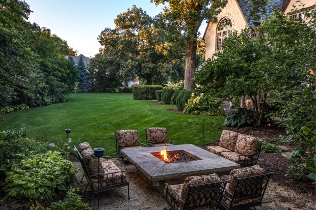 This five-bedroom, eight-bathroom home in Naperville recently went on the market for almost $4 million. (Michael Donovan/ Reel Tour Media)