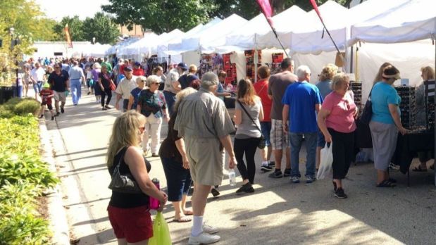 An arts and crafts show is one of many activities planned for the West Dundee Heritage Fest, which will be held Friday through Sunday.