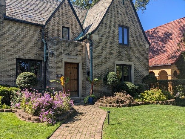 The Paul and Caryl Klenk house was on the Blue Island House Walk Sept. 21, 2024. (Janice Neumann/for the Daily Southtown)